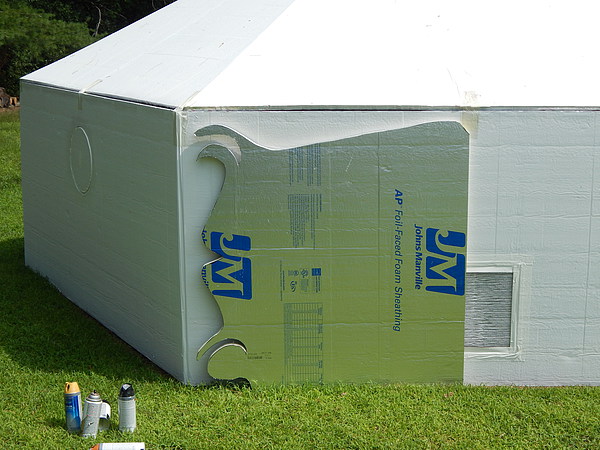 Hexayurt for Burning Man